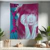 Singer Bjork Vintage Series Printed Large Wall Tapestry Indian Buddha Wall Decoration Witchcraft Bohemian Hippie Wall Art Decor