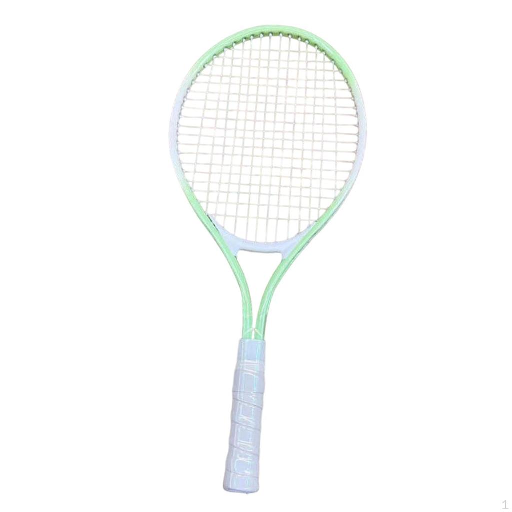 მსუბუქი ჩოგბურთის რეკეტი დარტყმაგამძლე დიზაინით და ნეილონის სიმებით ზაფხულში გამოსაყენებლად