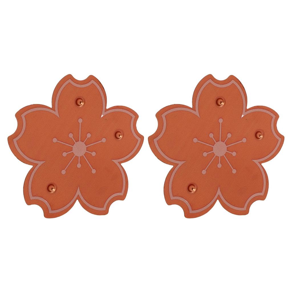 2 Pcs Bird Bath Copper Disk Bird Bath Purification Disk Birdbath Accessories with Stable Triple Point Support