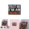 Creative Minimalist Believe Me I Am An Engineer Brooch Stylish Metal Badge For Decoration