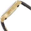 [Citizen Q&Q] Analog Watch Waterproof Leather Strap QA36-102 Men's Black Black/Gold