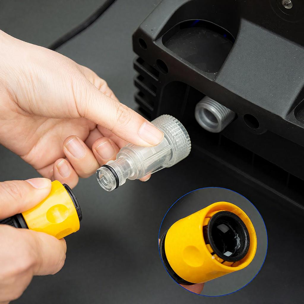 Set Filtro Acqua per Idropulitrice per Black Decker Huter Bosch Hammer Champion Patriot Interskol Michelin Lavor Idropulitrici ad Alta Pressione
