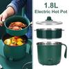 1.8L 220V 50Hz Electric Cooking Machine Household Mini Multifunction Single/Double Layer Hot Pot Rice Cooker Non-stick Pan Pots