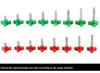 Xingyuan M12 Hand-Tightening Screw Copper Head with 1/4 Expansion Interface for Astronomy Photography - Various Lengths
