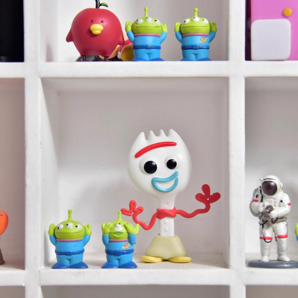 Disney Toy Story Buzz Lightyear Forky Action Figure Series Mini Doll Toy Model Gift