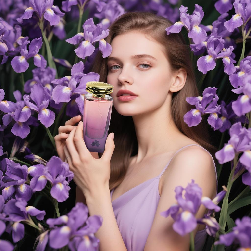 Perfumy Midnight Rose, Perfumy dla kobiet, 100 ml woda toaletowa, Delikatny słodki zapach 100ml