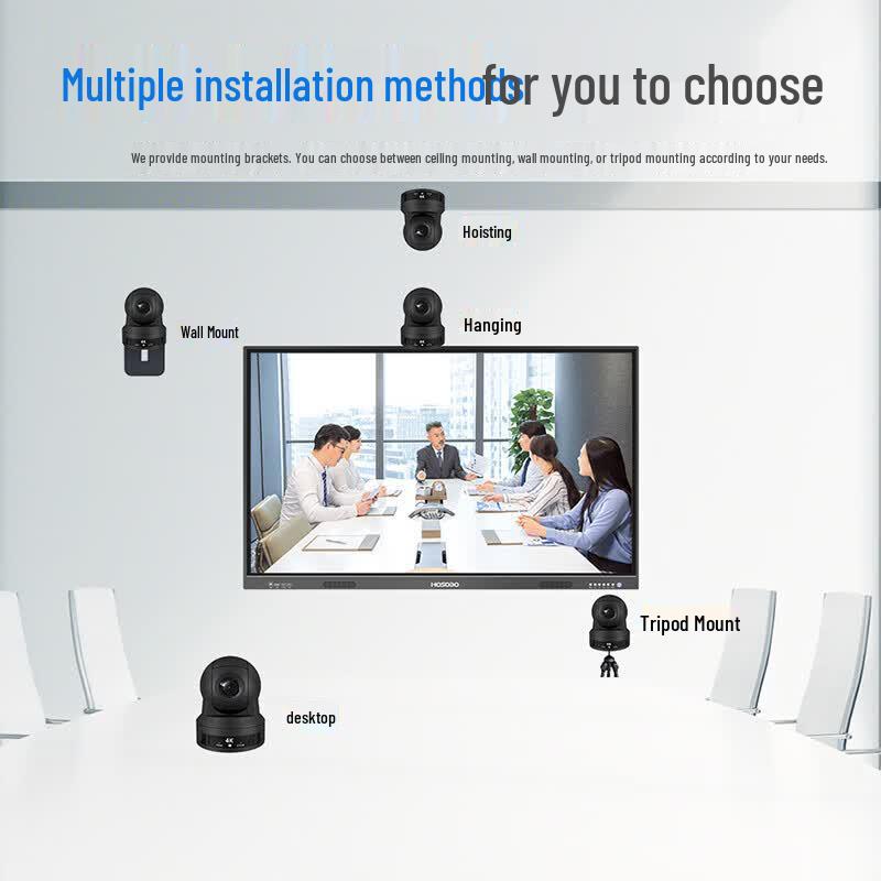 HOSODO 4K UHD 12x Zoom Video Conference Camera (CN version)