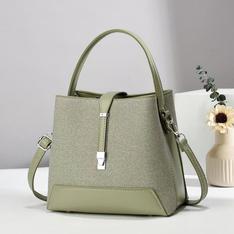 Bucket bag handbag Korean version texture shoulder oblique span bag women's fashion