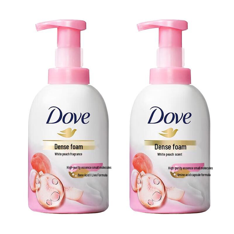 

Dove White Peach Scented Shower Foam