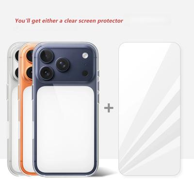 Průhledné magnetické pouzdro pro Apple iPhone 17 Pro Max Kryt s ovládáním AI kamery pro bezdrátové nabíjení MagSafe Průhledný ochranný kryt