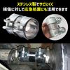 Funriche Muffler Band, Universal Exhaust, Connected Exhaust Pipe, Joints, 1.8 - 2.6 Inches (45