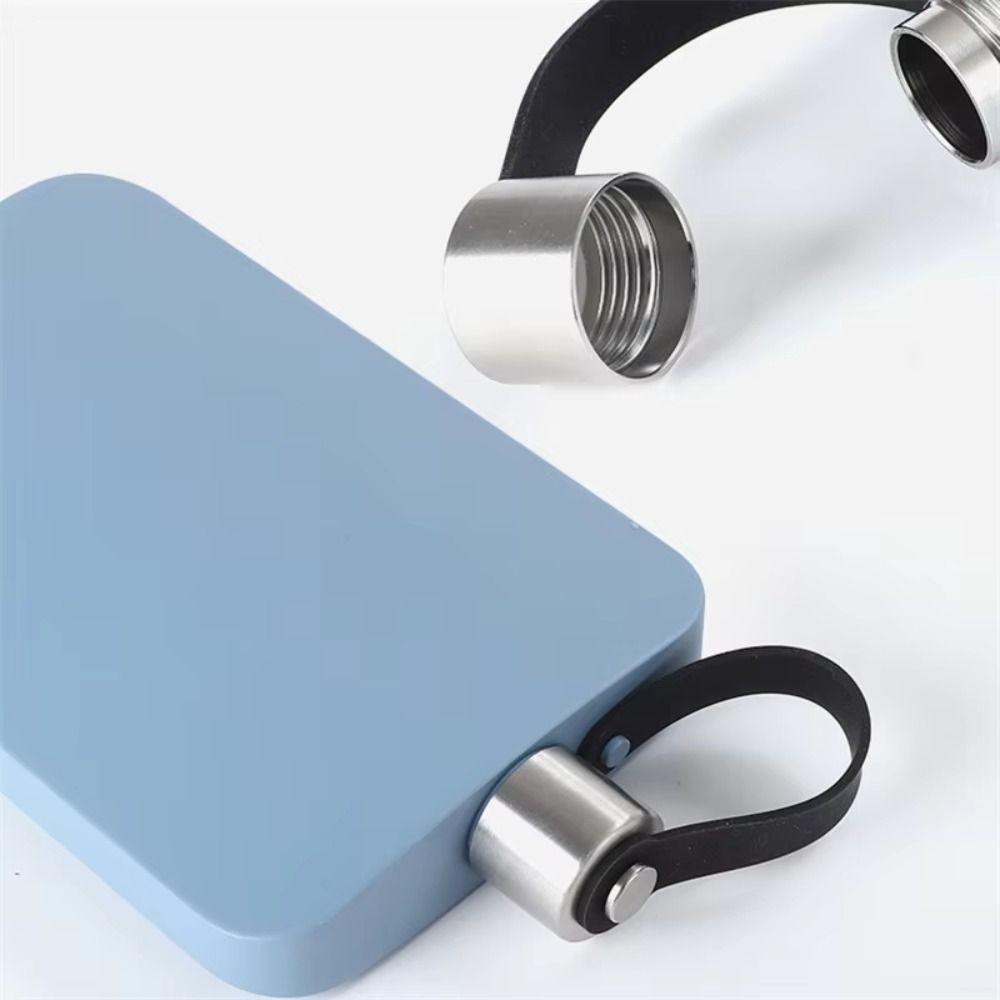 Square Shape Portable Hip Flask 500ml Flat Kettle Practical Wine Flask Bar Tools