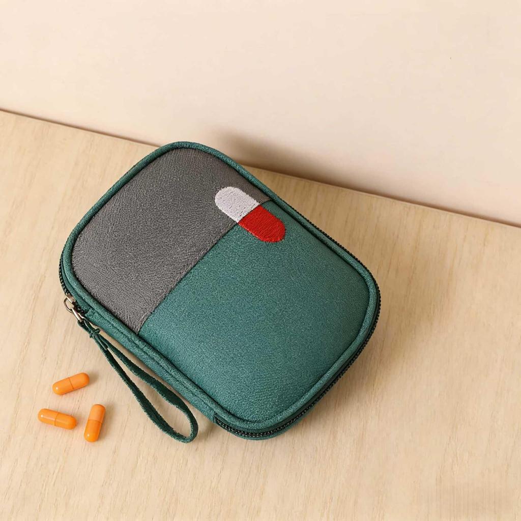 Portable First Aid & Medicine Bag for Students