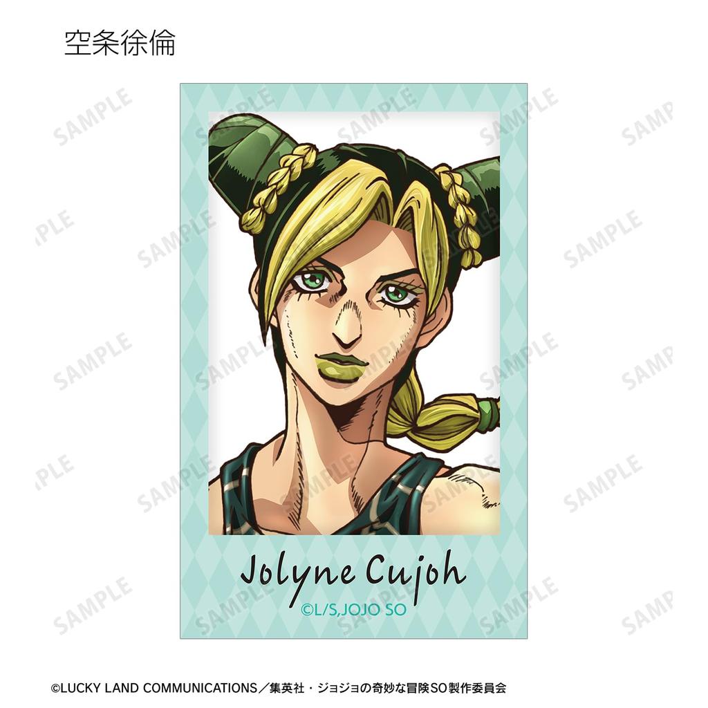Bizarre Adventure Stone Ocean Sběratelské ilustrační karty ve stylu instantního fotoaparátu krabička po 16 JoJo's
