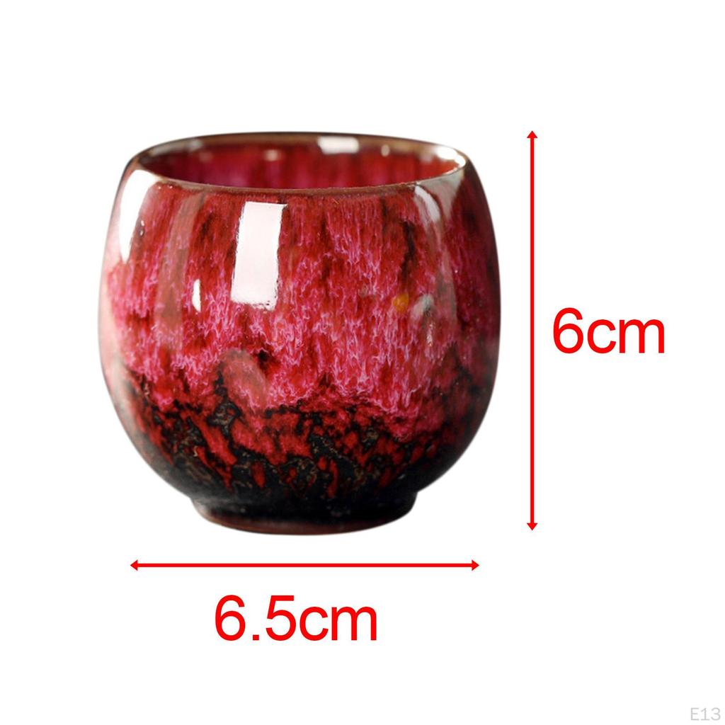 Chinese Handmade Cup 110 ml,Ceramic Tea Mugs Without Handles,Best Gift