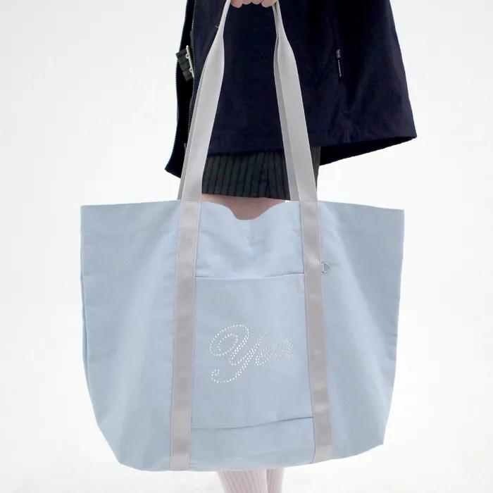 _Yerr Cotton Bag (baby blue)