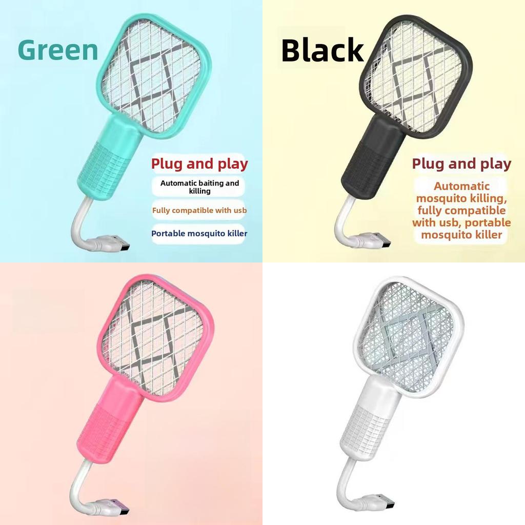 Portable Usb Mosquito Zapper With Light Wave Attraction For Camping Trips