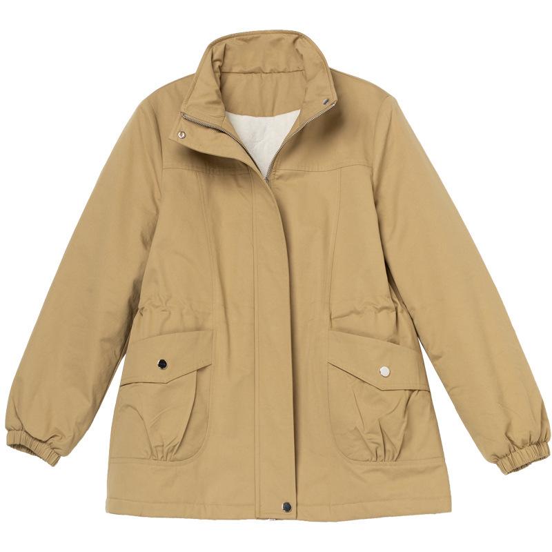 Women's Short Fashion Hooded Coat - 2025 Autumn/Winter, Plus Size, Loose Casual Thickened Jacket