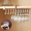 Creative Sundries Hook Shelf Multi-functional Mug Cup Hanger Cabinet Storage Rack  Household