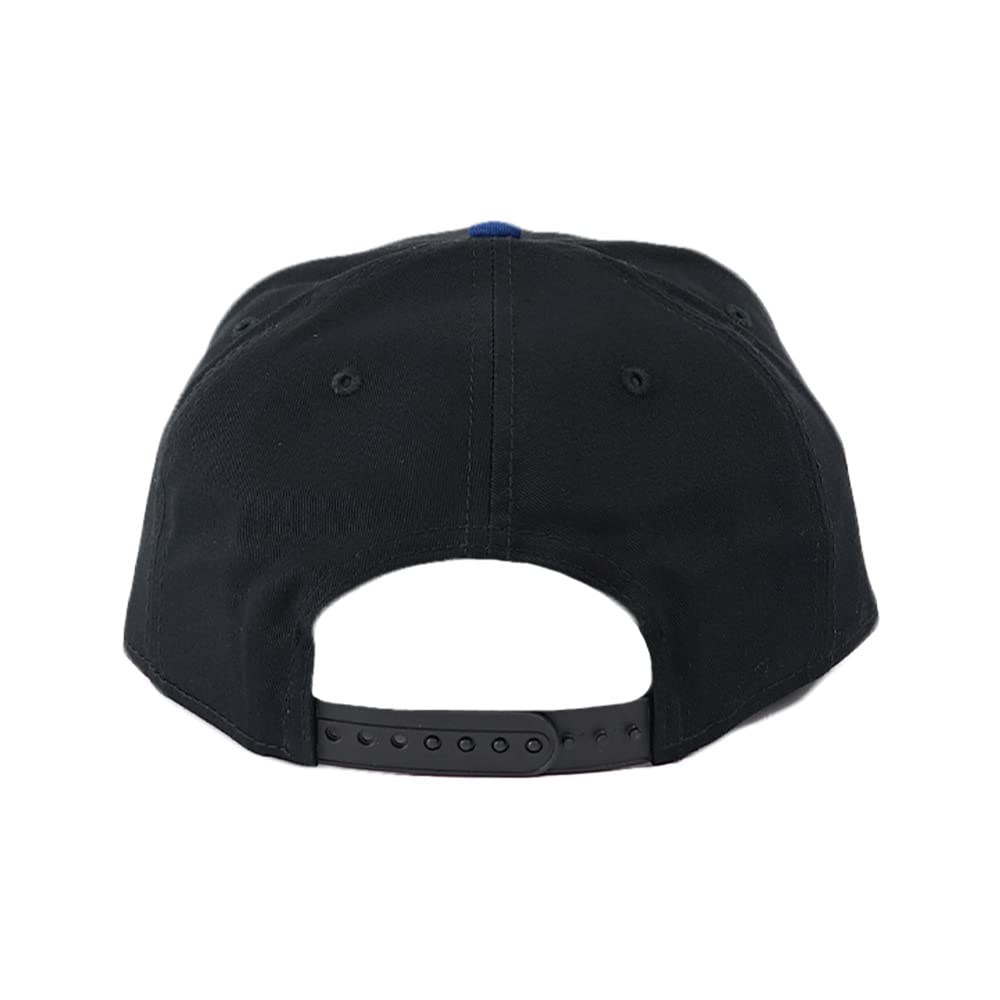 New Era Cap Solid Color Unisex Snapback 9FIFTY NE400 Two Tone Black Royal