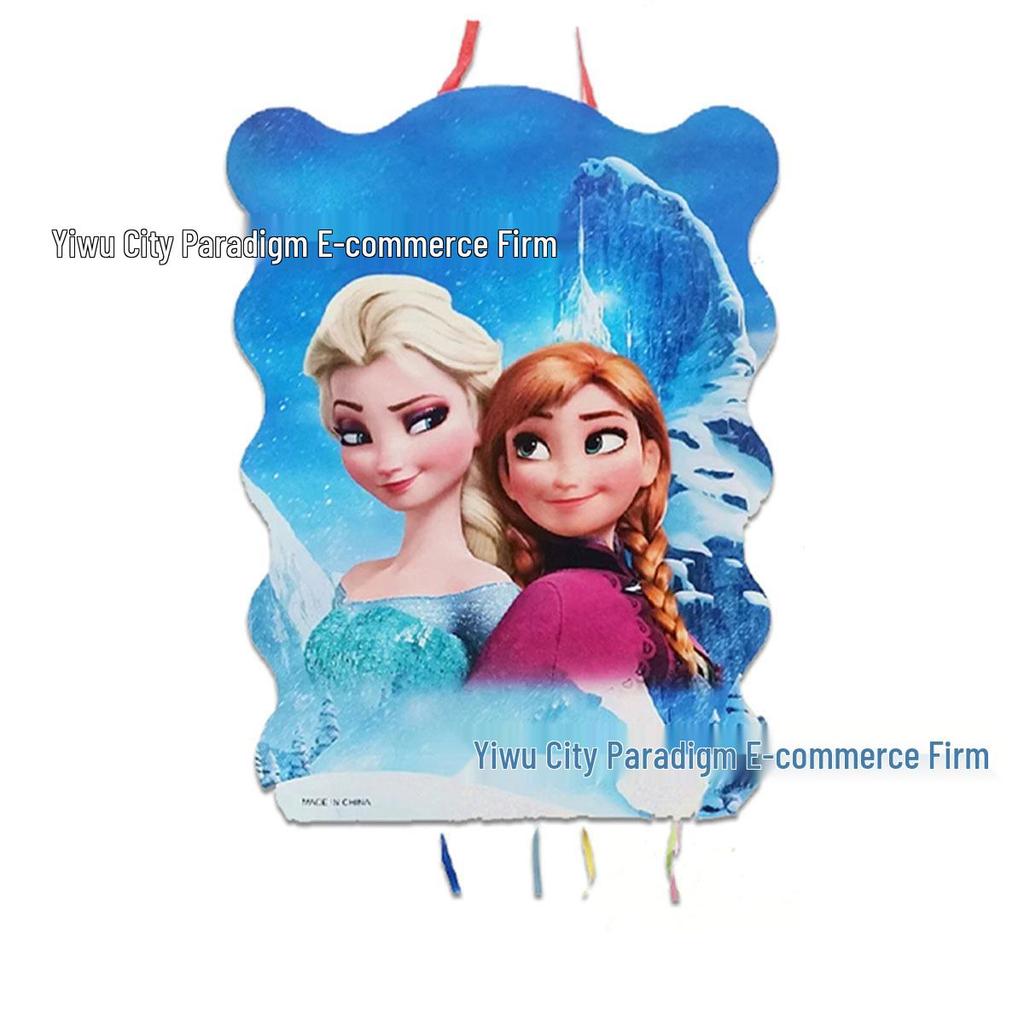 Stitch Princess Superhero Cartoon Birthday Party Pinata Gift Decoration Supplies