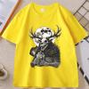 Wendigo Moon Coffee TShirt Sarcastic Dark Humor Tee Short Sleeve Graphic T Shirts Gothic Horror Clothes Unisex Streetwear