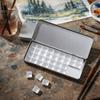 Empty Watercolor Portioning Box Portable Watercolor Paint Case Paint Palette Box  Art Painting