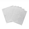 Set of 100 Coffee Pods Foil Lids Set 53.5mm Coffee Pods Stickers Coffee Sealers Aluminum Foil Texture Coffee Pods Covers