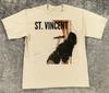 St. Vincent Full Size S To 5XL Shirt Beige Gift For Fan Unisex T-Shirt