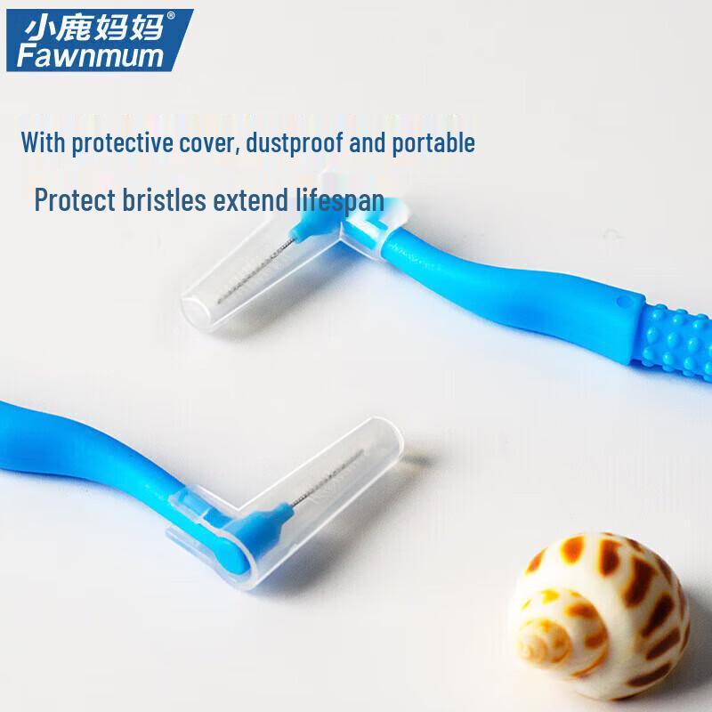 Little Deer Mom L-Shaped Interdental Brush Set