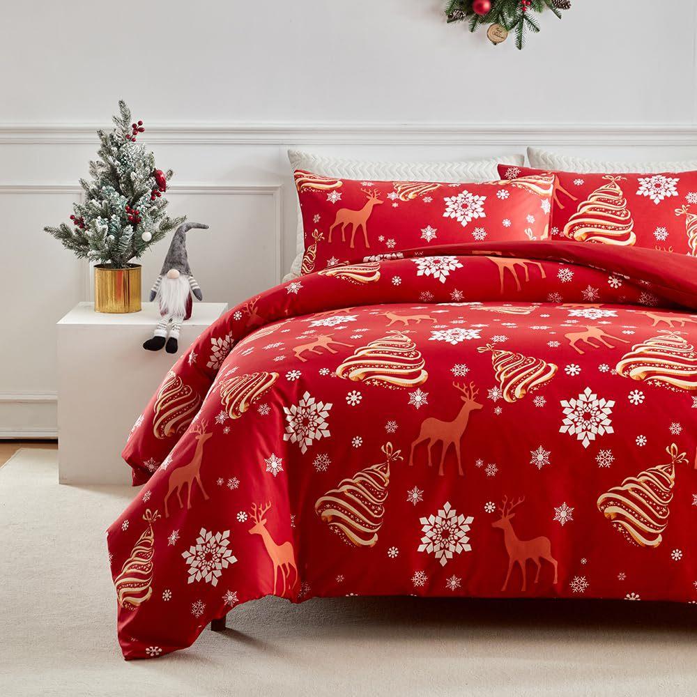 Boys And Children Off-Road Vehicle Three-Piece Quilt Cover 3D Digital Printing Bedding Set Bed Cover