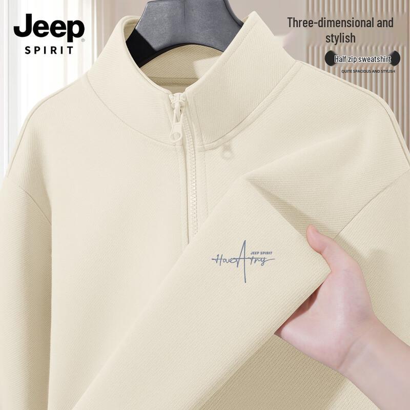 

JEEP SPIRIT Men s Loose Fit Casual Hoodie 3XL