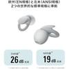 Audio-Technica AT-ERP3 CO Earplugs, Antibacterial, Reusable [4 Different Sizes Earpieces Included...