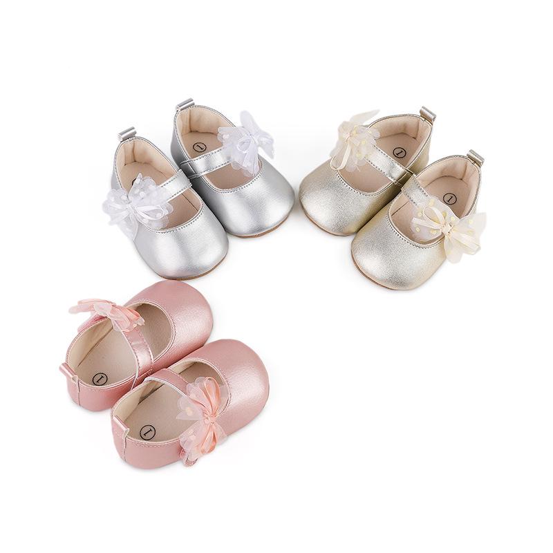 Butterfly Flower Princess Shoes for Toddlers: Infant Shoes for 0-1 Year Olds