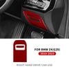 Carbon Fiber Switch Cover Trim for BMW Z4 G29 2019-2023 Interior Accessories
