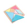 Wooden Early Learning Tangram Puzzle for Infants & Toddlers - Educational Beech Wood Toy for Creative Development