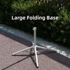 Foldable Steel Sunshade Umbrella Four Legged Fixed Stand Sand Anchoring  Outdoor Beach