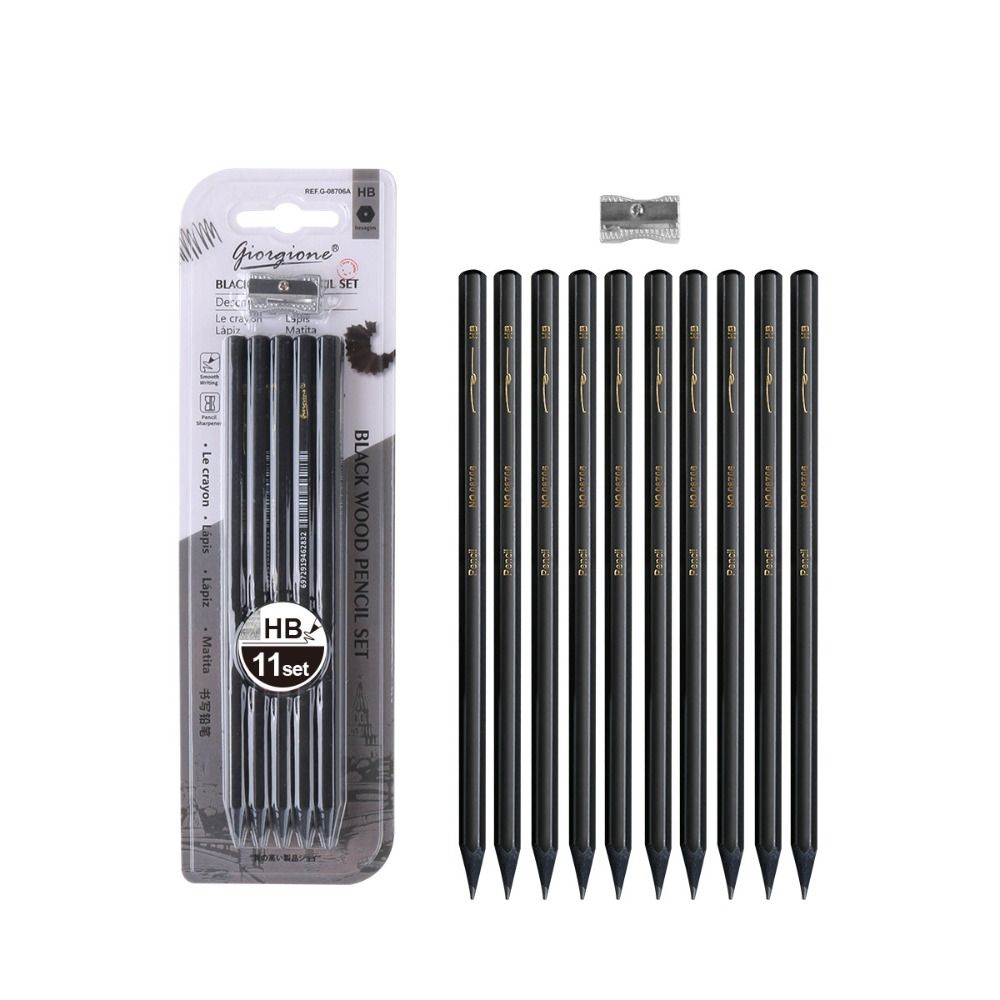 Graphite Mixed Sketching Pencil Soft Drawing Pencil Set Charcoal Pencil  Drawing Stationery