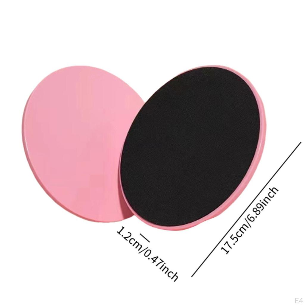 2 kusy Core Sliders Cvičební vybavení Fitness přístroje Disky pro posilovnu Jóga Pilates