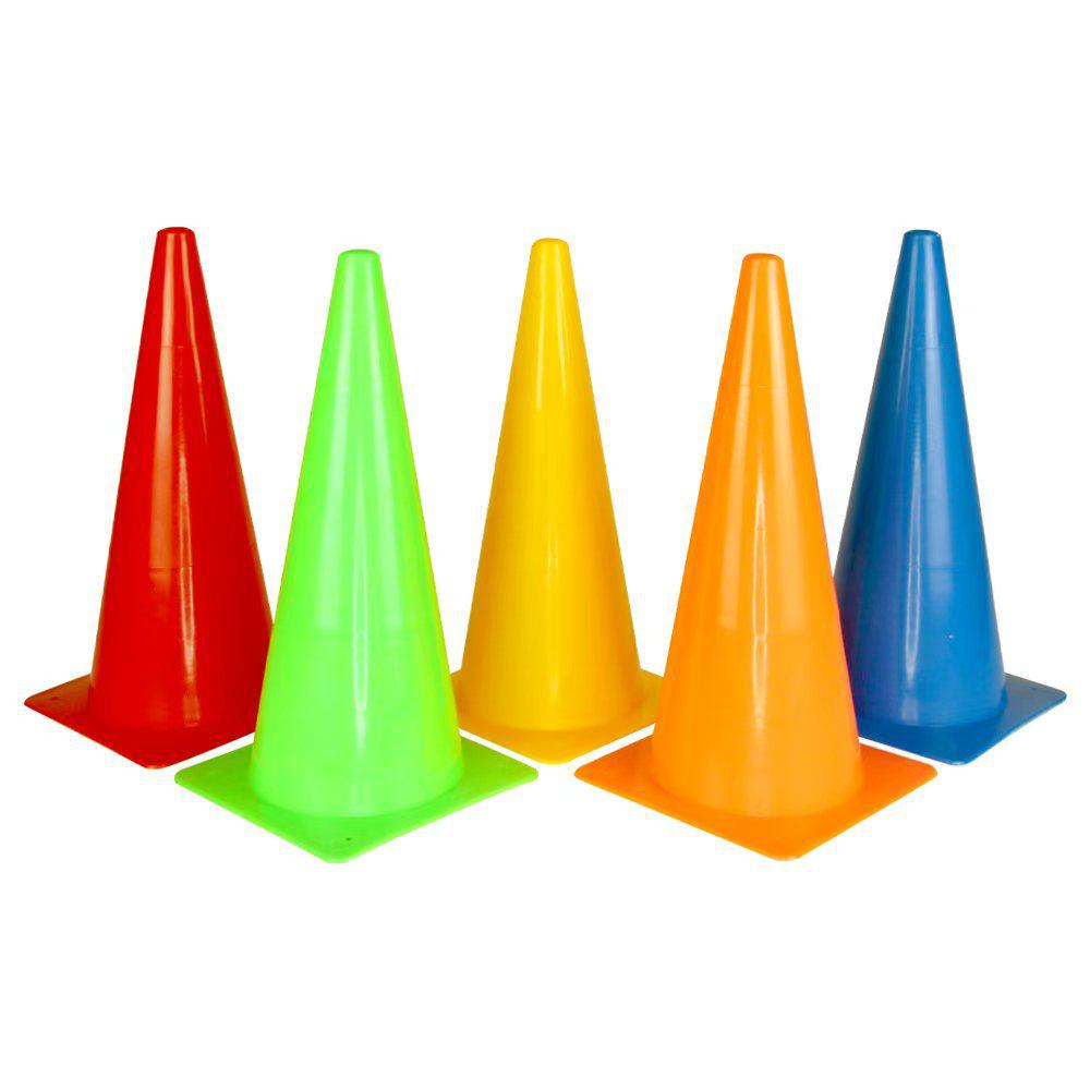 48CM Multi-functional Soft Football Training Cones - Square Base Obstacle Markers