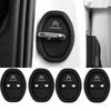 2/4PCS Silicone Car Badge Door Lock Cover Sticker For C4 C1 C5 C3 C6 C5 C8 DS C-ELYSEE VTS C4l Xantia DS3 Accessories