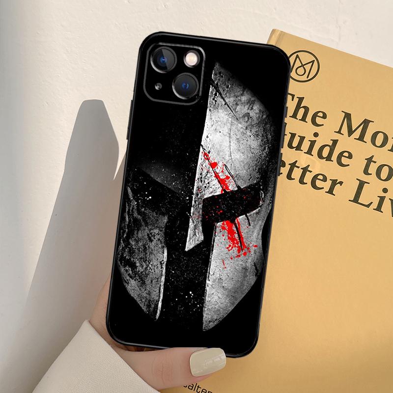 

Spartan Phone Case For iPhone 17 16 15 13 11 12 14 Pro Max mini XR 16e 15 16 Plus 17 Air Full Cover iPhone 15