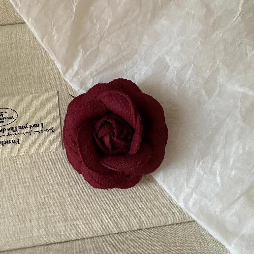 Elegante Franse Retro Camelia Broche Reversspeld