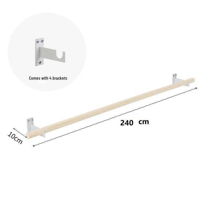 Wall-Mounted Clothes Rack for Underwear, Pants, and Children's Clothing