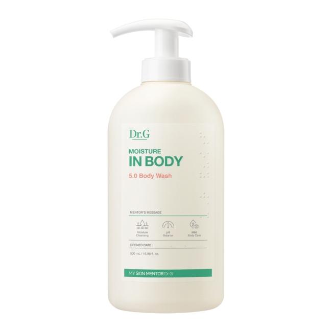 Dr.G Moisture In Body 5.0 Hydrating Body Wash Gentle Moisturizing Cleanser 500mL