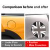 QXSC6 Brand New Plastic Gery Jack Car Fuel Tank Cap Cover Sticker For BMW Mini Cooper S JCW F55 1.5T Car-Styling Exterior Decoration