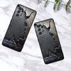 Creative metal style pattern Phone Case For Samsung A73 A72 A71 A55 A54 A53 A52 A51 A13 A22 A16 A15 A12 A14 A26 A07 5G Black