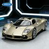 WELLY 1/24 Pagani Utopia Alloy Diecast Metal Scale Model Car Miniature Car Model Static Children Toy Car Vehicle Gifts