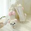 Cute Bear Car Seat Belt Cover Soft Plush Shoulder Pad Kawaii Auto Accessory For Women Girls Comfortable Safety Strap Cushion