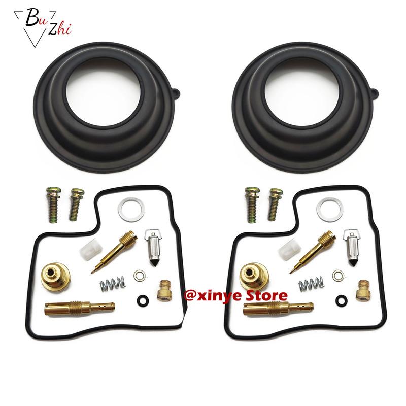 Carburetor repair kit floating needle gasket with vacuum diaphragm for Honda XL600V Transalp 1987-2000 XL600 XL 600 V 600V